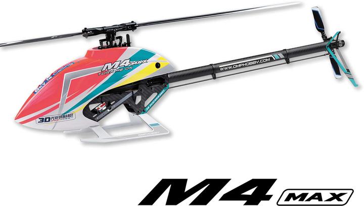 Produktbild OMP Hobby Helikopter M4 Max Combo Rot, Bausatz