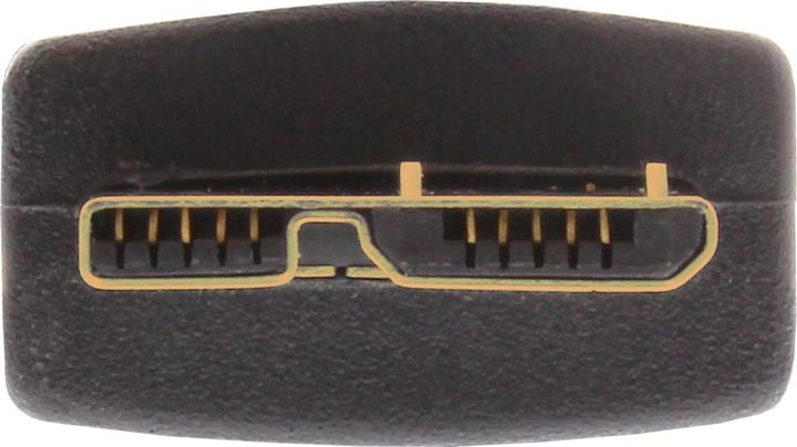 Produktbild InLine Kabel USB USB-A - Micro-B 0,3 m Schwarz (35403) (0.30 m, USB 3.0)