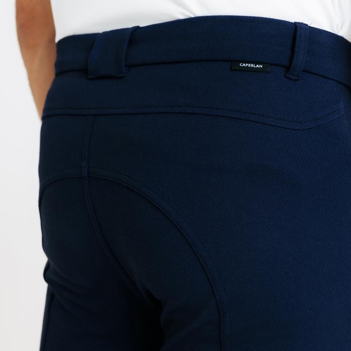Actual product image Fouganza Reithose 100 Herren blau (XL)