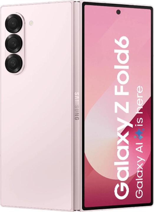 Produktbild Samsung Z Fold 6 5G 1TB Pink (1000 GB, Pink, 7.60", Dual SIM, 5G)