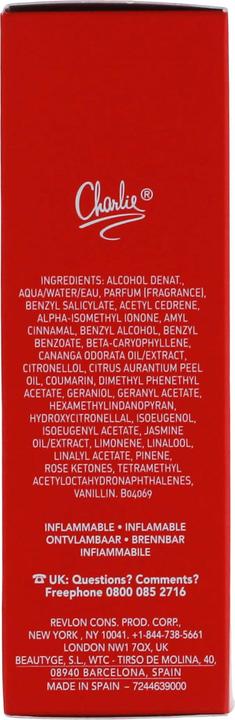 Image du produit Revlon Charlie Red (Eau de toilette, 100 ml)