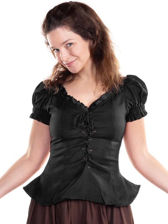 Actual product image Metamorph Kurzarm Mittelalterbluse - Kristin (S)