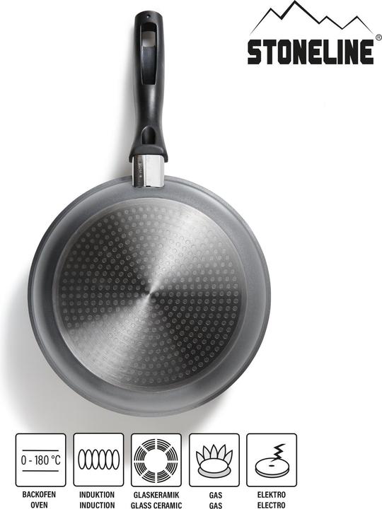 Produktbild Stoneline 6841 frying pan 24 cm (24 cm, Bratpfanne, Aluminium)