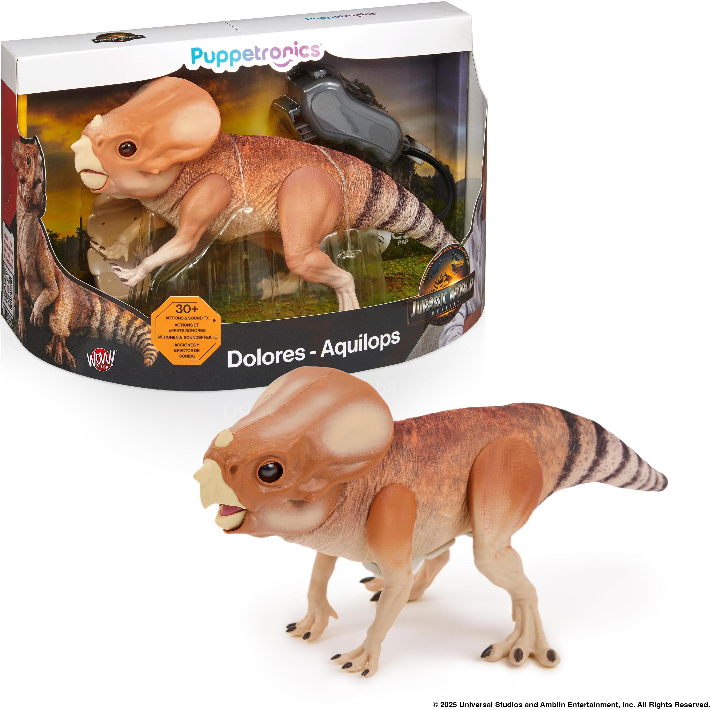 Sold Out Veelkleurig Jurassic World Delores Deluxe Puppetronic