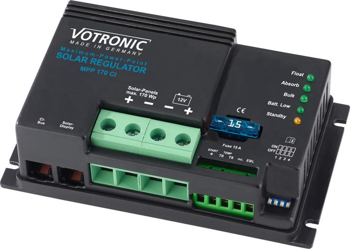 Votronic 11712 MPP 170 CI 10A Régulateur de charge solaire MPPT 12V