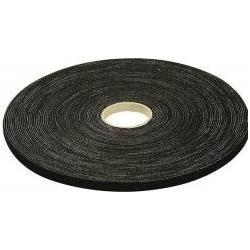 Exertis Connect, Klettband, Klett-Montageband, 16 mm x 20,0 m, schwarz (16 mm)