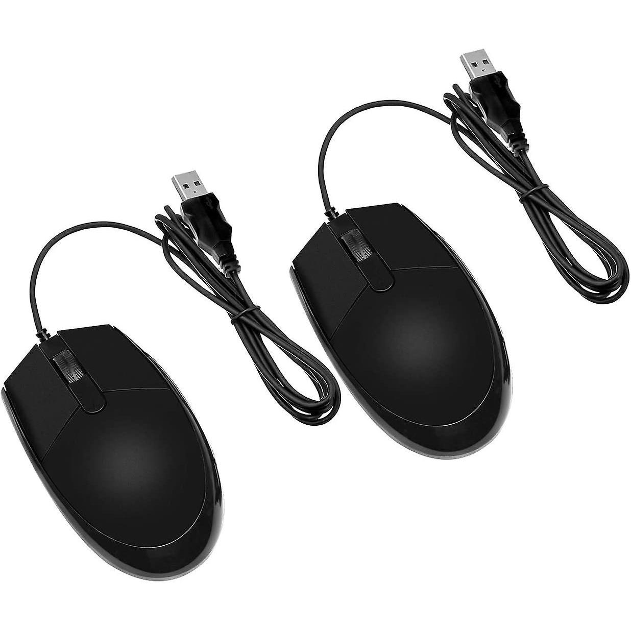 Dell Kit Mouse, USB, 3 Buttons (Kabelgebunden), Maus