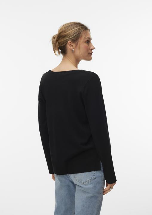 Actual product image Vero Moda Vmsilje Ls V-Neck Pullover Ga Noos (XS)