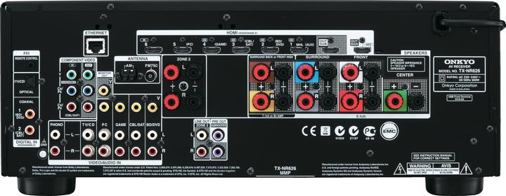 Actual product image Onkyo Tx-Nr626 (7.2 channels, AM, FM)