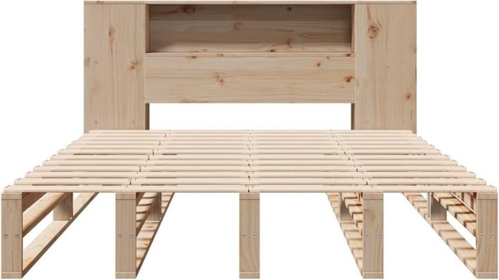 Image du produit vidaXL Bett mit Regal (135 x 190 cm)
