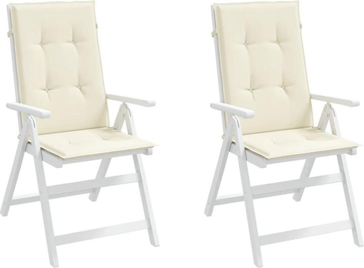 Produktbild vidaXL Gartenstuhlauflage für Hochlehner (120 x 50 cm)