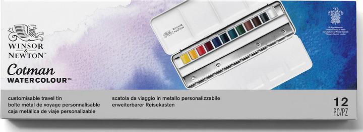 Produktbild Winsor & Newton 0321868 Farbe auf Wasserbasis Multi Palette 12 Stück(e)