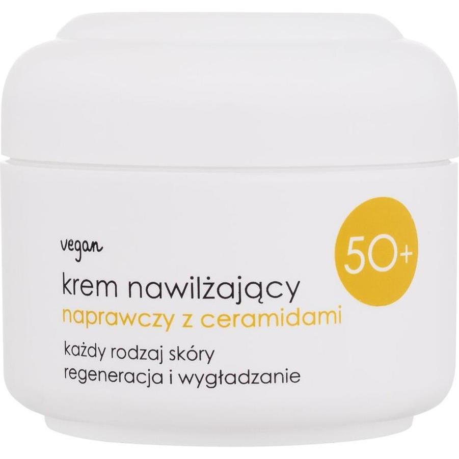 Ziaja, Crema viso, Idratante riparatore da Ceramide 50+ Ogni tipo segna il giorno Spf6 50Ml (50 ml, Crema da giorno, Fino a SPF 10)
