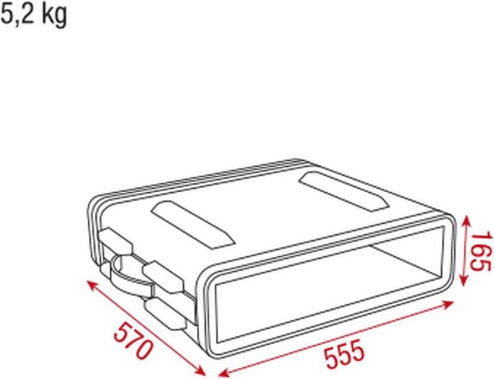 Produktbild DAP-Audio Rca-Dd2abs (19" Case)