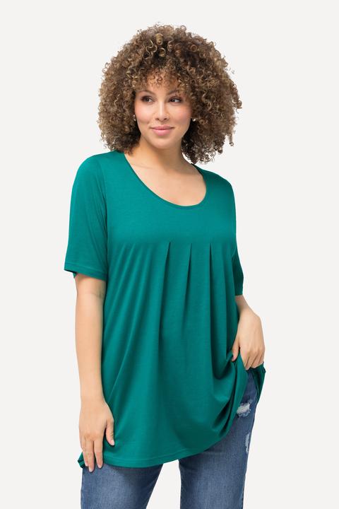 Actual product image Ulla Popken Essential Front Pleat Tee (42, 44)