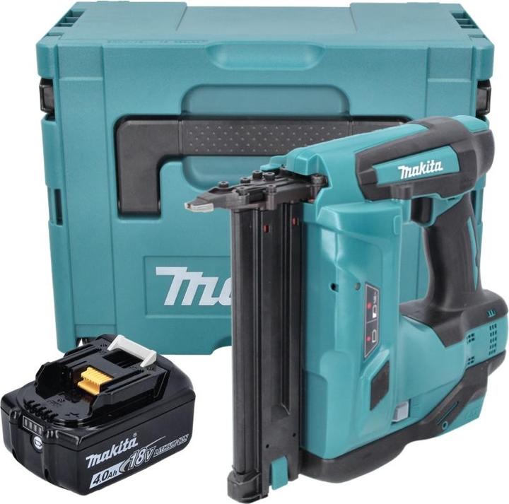 Produktbild Makita DBN 500 M1J Akku Stauchkopfnagler 15-50 mm 90° 18 V mit 1x 4,0 Ah Akku im MakPac - ohne Ladeg