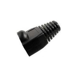 Thumbnail - ACT RJ45 black boot for 5.5 mm cable. Color: Black Cable boot rj45 5.5mm black, Server Zubehör, Schwarz