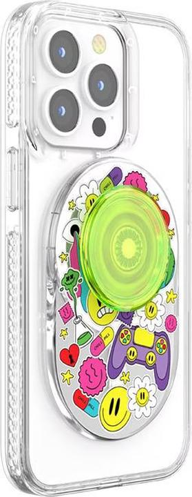 Actual product image PopSockets PopGrip MagSafe Bright Psych