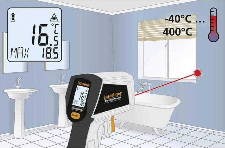 Produktbild Laserliner ThermoSpot Pocket Infrarot-Thermometer