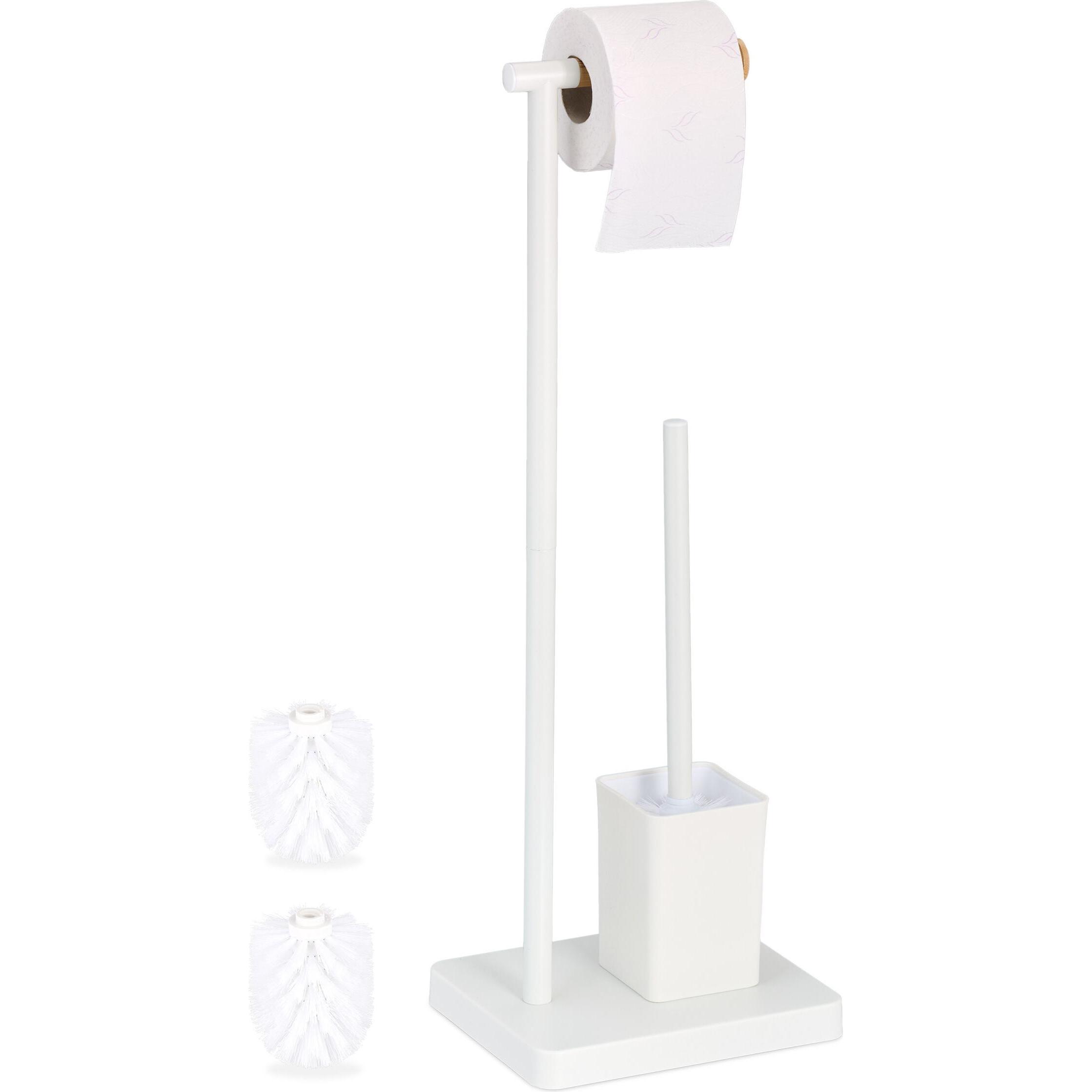 Thumbnail - Relaxdays, Toilettenpapierhalter, WC-Garnitur