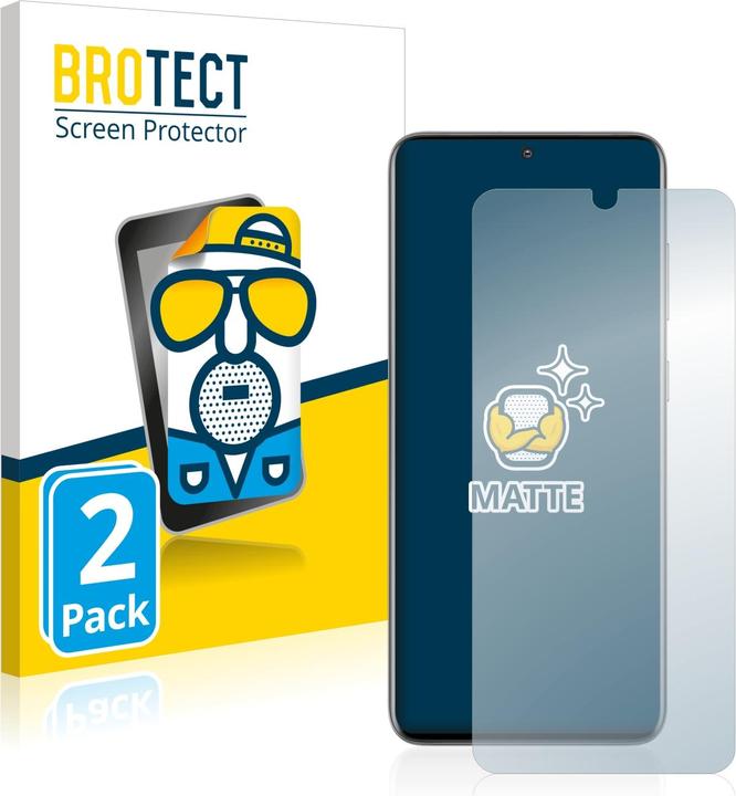 Produktbild BROTECT Entspiegelungs-Schutzfolie Displayschutz Matt (2 Stück, Samsung Galaxy S20)