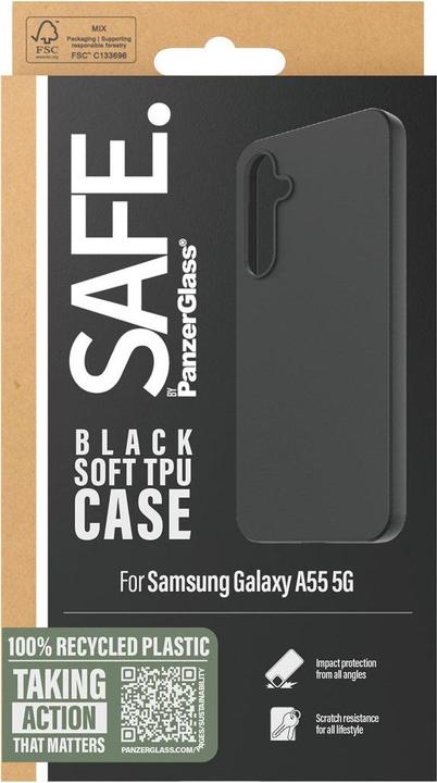 Produktbild Safe Clear TPU Case (Samsung Galaxy A55)
