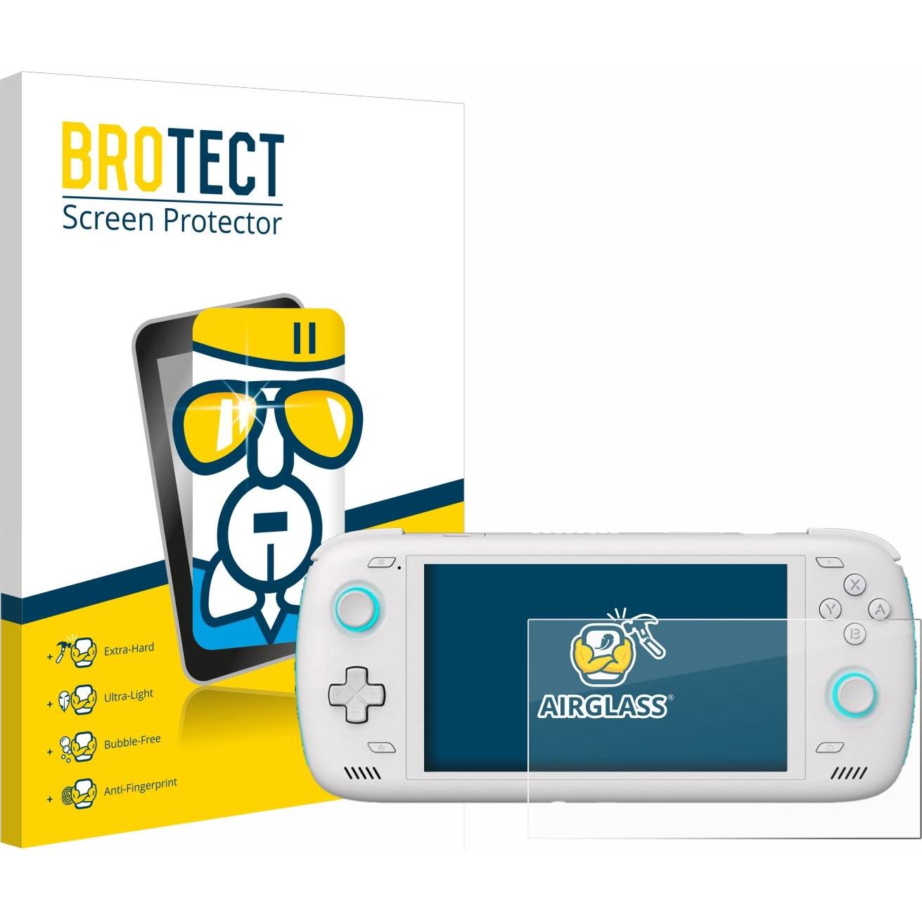 BROTECT AirGlass Panzerglasfolie, Weiteres Gaming Zubehör, Transparent