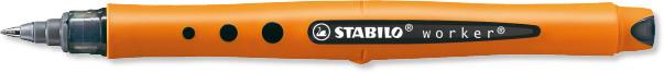 Produktbild STABILO worker+ Tintenroller (Schwarz, 1 x)