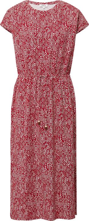 Actual product image S.Oliver Kleid Midikleid aus Baumwollstretch mit Taillenzug (48)