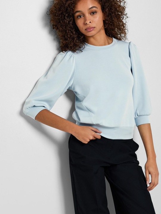 Actual product image Selected Femme Puff shoulder sweatshirt (S)