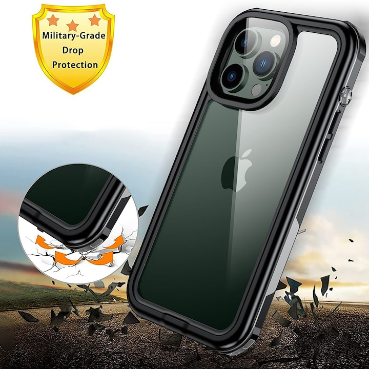 Produktbild Cazy Wasserdichte Hülle Kompatibel mit iPhone 14 Pro Max - Unterwasser Hülle Handytaschen - (Apple iPhone 14 Pro Max)