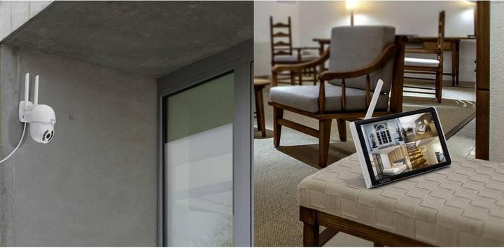 Produktbild Sygonix SY-6440258 Funk-Überwachungskamera-Set 4-Kanal mit 1 Kamera 2304 x 1296 (2304 x 1296 Pixels)