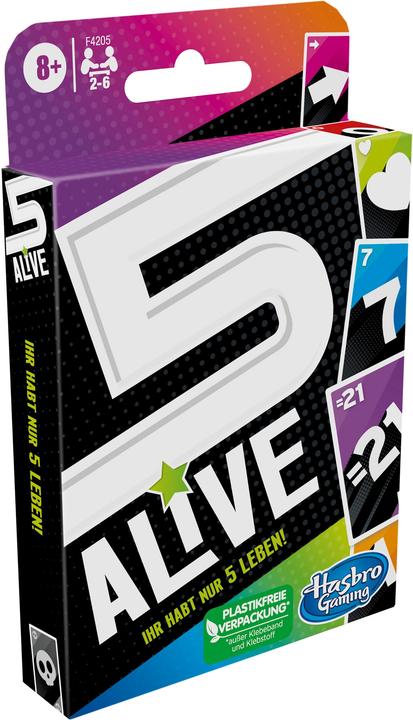 Productafbeelding Hasbro Gaming Vijf Levend Kaartspel (Duits)