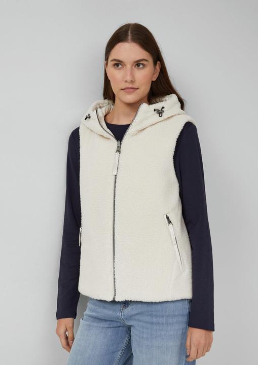 Actual product image s.Oliver Outdoor-Weste Wendeweste mit Teddyfell (36)