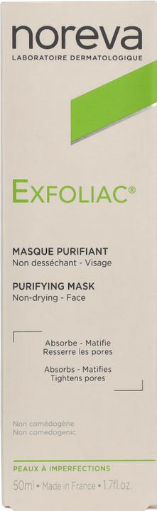 Actual product image Noreva Exfoliac Deep Cleansing Mask (50 ml)