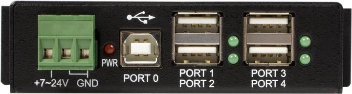 Actual product image StarTech .com Industrial 4 Port USB2.0 Hub (USB-B, 4 Ports)