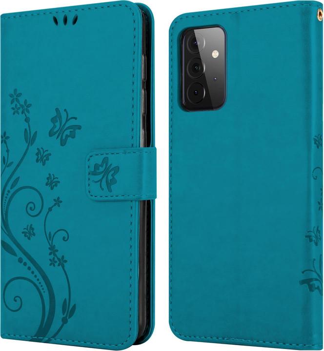 Image du produit Cadorabo Pochette Flower Book (Samsung Galaxy A72, Samsung Galaxy A72 5G)