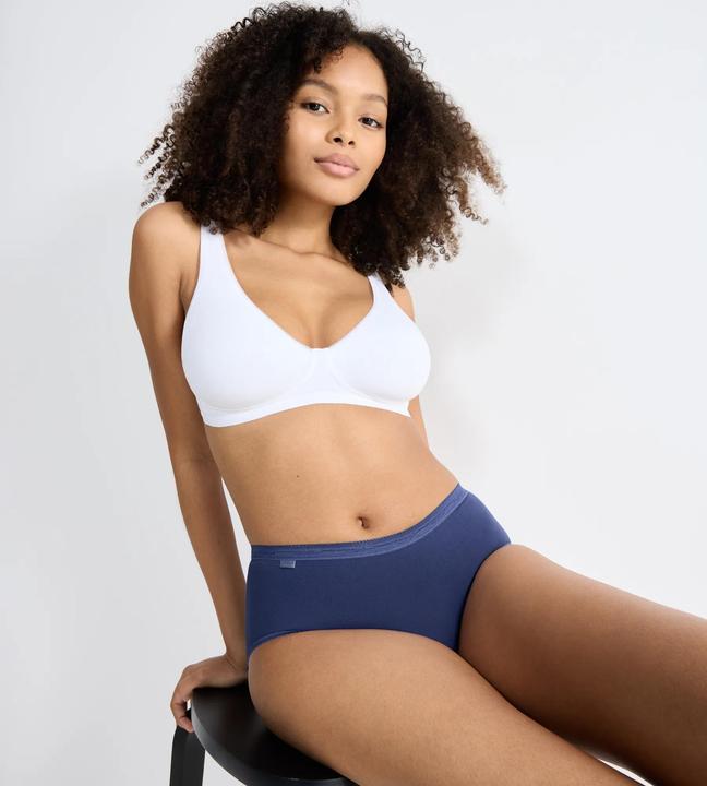 Produktbild Sloggi Unterhose BASIC+ MIDI Damen-Slip 3er Pack (44, 3er Pack)