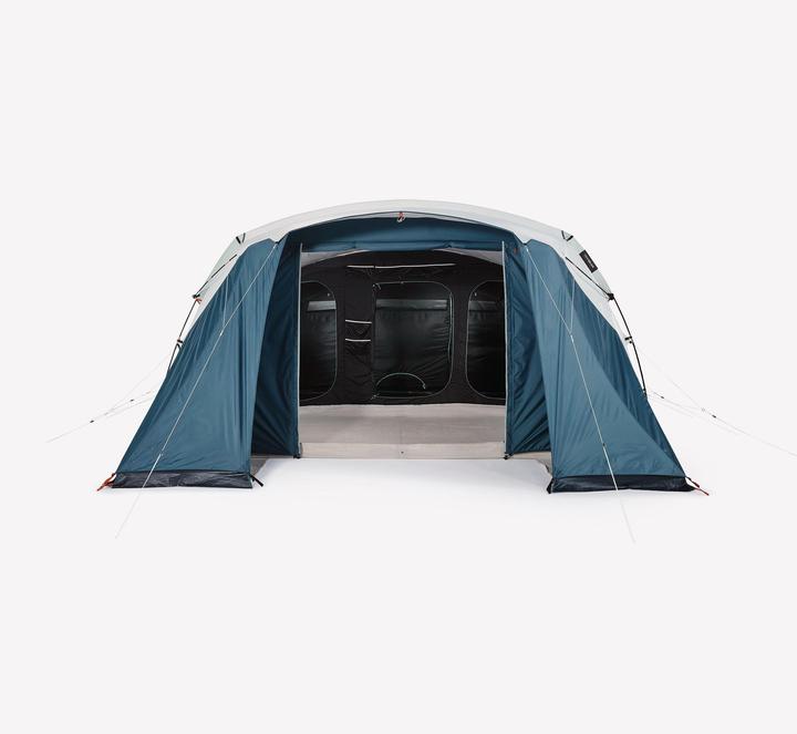 Image du produit Quechua Tente de camping à arceaux 6 places 3 chambres, Arpenaz 6.3 F&B (Auvent, 25.75 kg, 6 personnes)