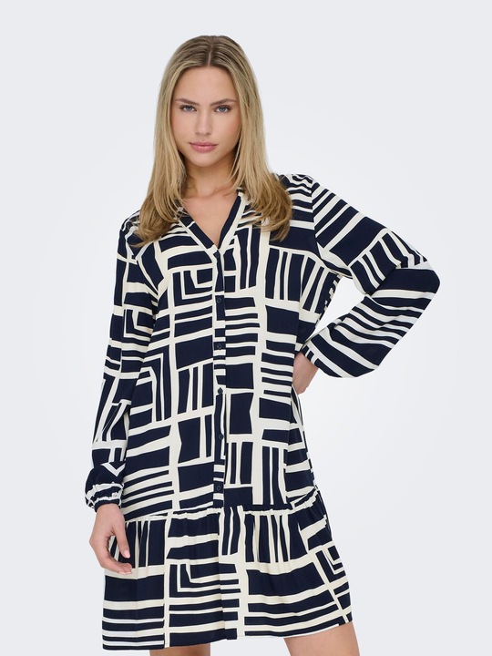 Produktbild JdY JDYSEZEN Kurzes Kleid Hemdblusenkleid (L)
