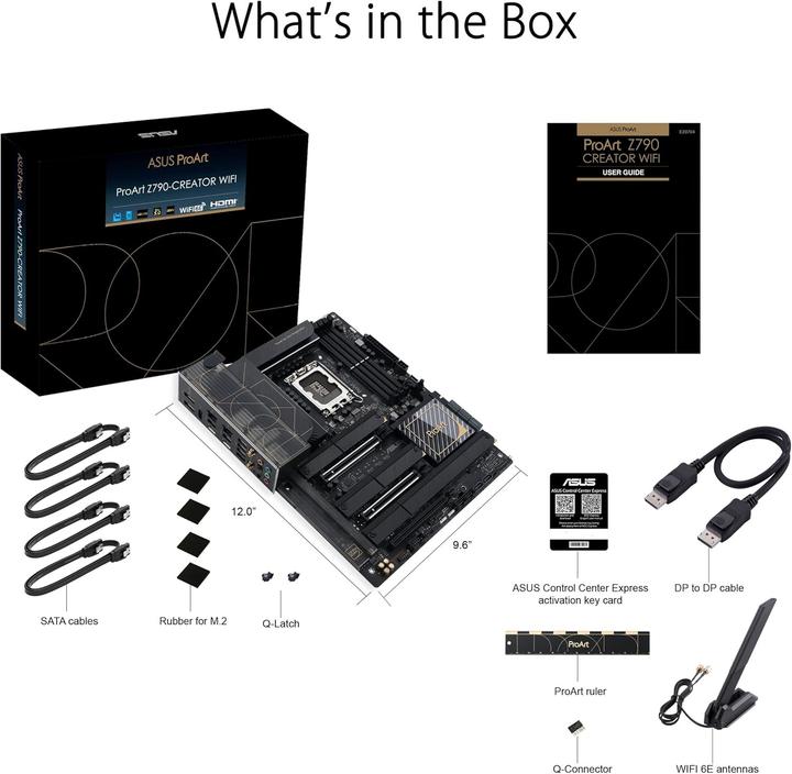 Image du produit ASUS ProArt Z790-Creator WIFI (LGA 1700, Intel Z790, ATX)