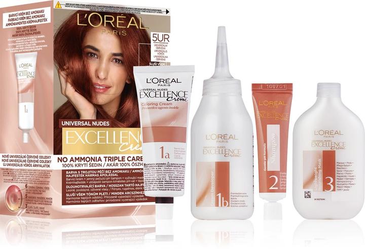 Produktbild L'Oréal Paris Excellence Creme Triple Protection 48ml Haarfarbe