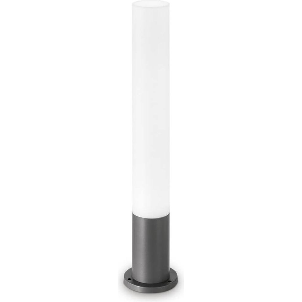 Ideal lux, Gartenbeleuchtung, EDO OUTDOOR Stehleuchte GX53 ⌀155mm dimmbar Anthrazit IP44 138510 (GX53, IP44)