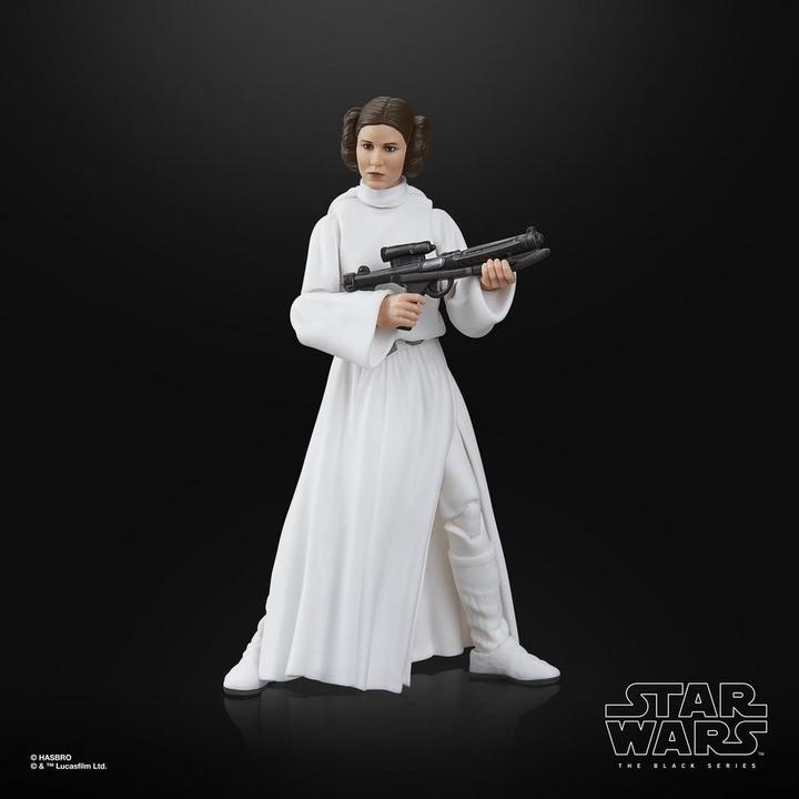 Produktbild Hasbro Star Wars Episode IV Black Series Actionfigur Princess Leia Organa 15 cm