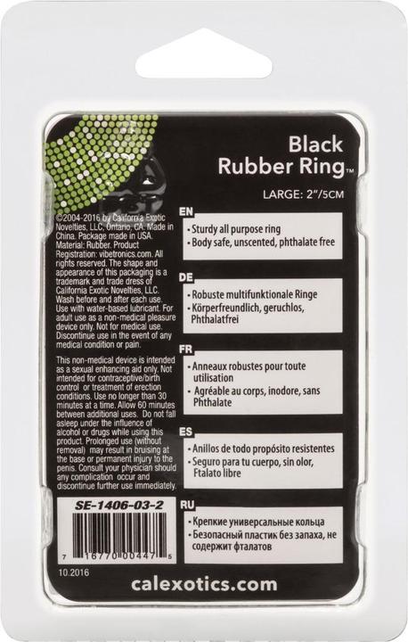 Produktbild CalExotics Rubber Ring - Large (6.25 cm)