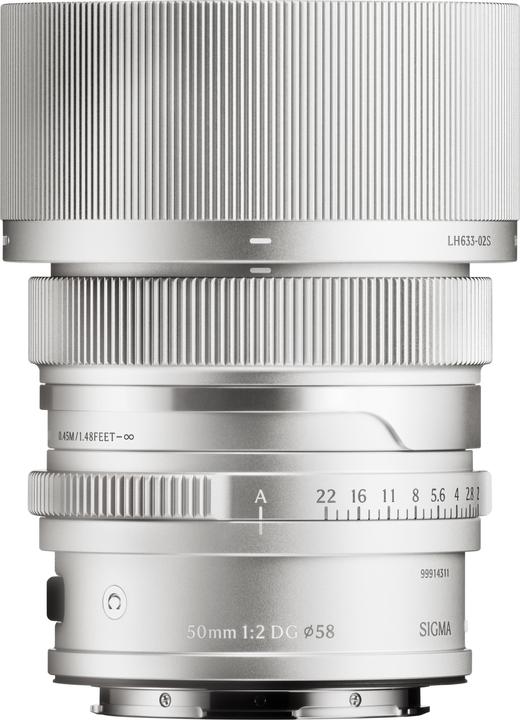 Produktbild Sigma 50mm F2,0 DG | Contemporary (L-Mount) (Silver) (L-Mount, Vollformat)