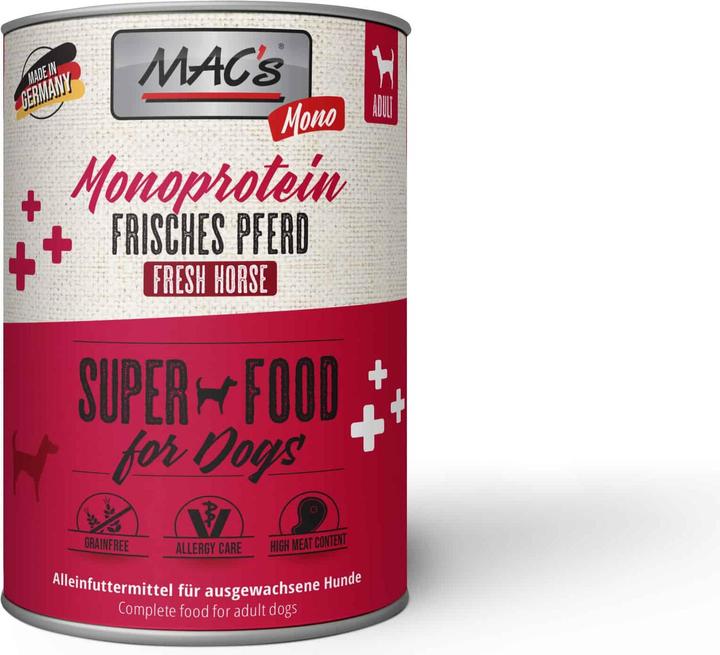 MAC's DOG Mono Pferd (Adult, 1 pcs., 400 g)