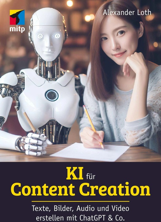 Actual product image KI für Content Creation (German, Alexander Loth, 2024)