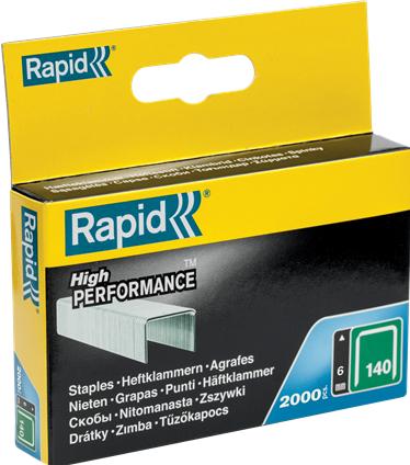 Immagine prodotto Rapid Tipo 140 Morsetto per fili piatti da 6 mm (2000 x)
