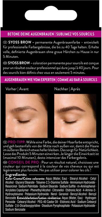 Image du produit Syoss Kit sourcils